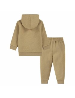 Fato de Treino Infantil Jordan Mj Essentials Flc Castanho
