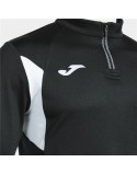 Sweatshirt de Treino para Adultos Joma Sport Winner III Branco Preto