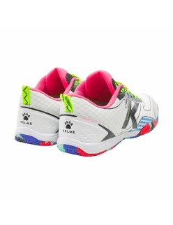 Adult's Indoor Football Shoes Kelme Stiletto White