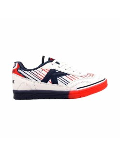 Children's Indoor Football Shoes Kelme Trueno Lace White