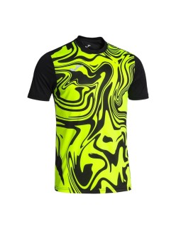 Men's Short-sleeved Football Shirt Joma Sport Lion II