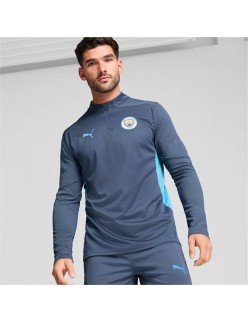 Sweatshirt de Treino para Adultos Puma Manchester City 24/25 Training