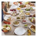 Set di piatti Luminarc Diwali 6 Unità Bianco Vetro (Ø 27 cm)