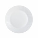Prato de Sobremesa Luminarc Harena Branco Vidro (Ø 19 cm)
