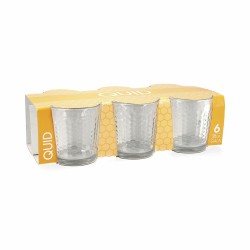 Conjunto de Copos Quid Gala Transparente Vidro 260 ml 6 Peças