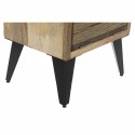 Cómoda DKD Home Decor Metal Madeira de mangueira (45 x 35 x 120 cm)