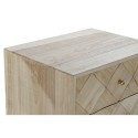 Cómoda DKD Home Decor   Marrom claro Metal Pinheiro Madeira de paulónia Natural Moderno 45 x 35 x 93 cm