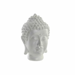 Statua Decorativa DKD Home Decor Buddha Bianco Resina (20 x 20 x 30 cm)