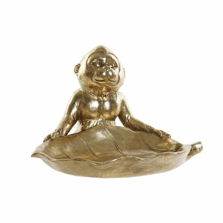 Figura Decorativa DKD Home Decor Dorado Colonial Hoja de planta 23 x 20,4 x 14,8 cm Figura Decorativa DKD Home Decor Dorado Colonial Hoja de planta 23 x 20,4 x 14,8 cm