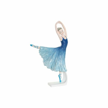 Deko-Figur DKD Home Decor Blau Romantisch Ballett-Tänzerin 13 x 6 x 23 cm Deko-Figur DKD Home Decor Blau Romantisch Ballett-Tänzerin 13 x 6 x 23 cm