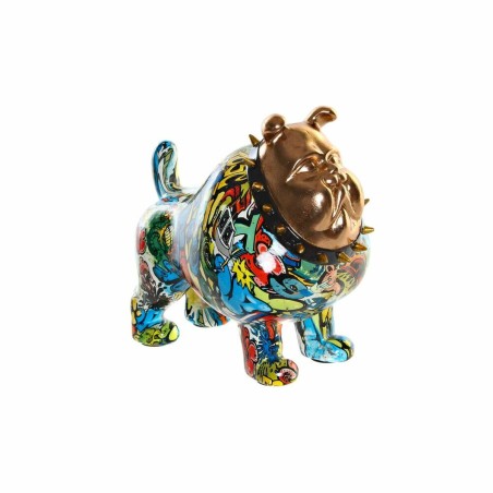 Decorative Figure DKD Home Decor 21 x 16 x 20,5 cm Golden Bulldog Multicolour Decorative Figure DKD Home Decor 21 x 16 x 20,5 cm Golden Bulldog Multicolour