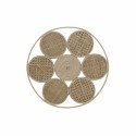 Wall Decoration DKD Home Decor 45,5 x 2 x 45,5 cm Natural