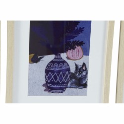 Cadre DKD Home Decor Vase (35 x 2 x 45 cm) (4 Unités)