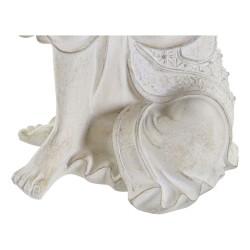 Figurine Décorative DKD Home Decor Gris Buda Résine (17 x 17 x 26 cm)