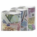 Money box DKD Home Decor Metal (3 pcs)