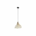 Ceiling Light DKD Home Decor Brown Multicolour Metal wicker 50 W Urban 220 V 30 x 30 x 29 cm