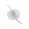 Floor Lamp DKD Home Decor Metal White Feather (40 x 40 x 150 cm)