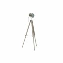 Floor Lamp DKD Home Decor Metal Wood Silver Light brown Tripod (66 x 66 x 142 cm)