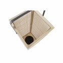 Lanterna DKD Home Decor LD-181413 20,5 x 21,3 x 61 cm Natural Preto