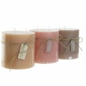 Kerze DKD Home Decor (3 pcs) (12 x 12 x 12 cm)