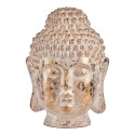 Statua Decorativa da Giardino Ibergarden CC20432 Bianco Dorato Poliresina 45,5 x 68 x 48 cm Testa Buddha
