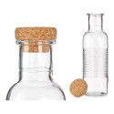 Garrafa Pasabahce Hoop Transparente Natural Cortiça Vidro 1,07 L