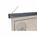 Tela DKD Home Decor Pássaros 60 x 2 x 90 cm Cottage (4 Peças)
