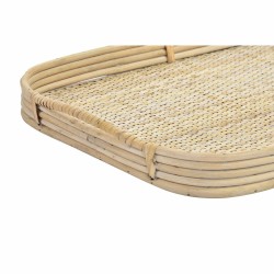 Set of trays DKD Home Decor Brown Rattan (51.5 x 36 x 7.5 cm) (44.5 x 31.5 x 6 cm) (2 pcs)
