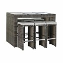 Conjunto de Mesa con Sillas DKD Home Decor 143 x 80 x 100 cm  