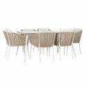 Conjunto de Mesa con Sillas DKD Home Decor Beige 78 cm 163 x 95 x 6 cm  