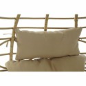 Sillón de jardín colgante DKD Home Decor 90 x 70 x 110 cm 105 x 75 x 226 cm Beige Metal Marrón ratán sintético
