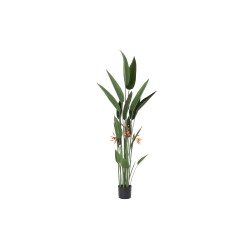 Planta Decorativa DKD Home Decor 75 x 75 x 180 cm Laranja Verde Amarelo Polipropileno Ave do paraíso