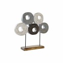 Figura Decorativa DKD Home Decor Multicolor Ferro Círculos (49 x 10 x 47 cm)