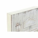Pintura DKD Home Decor Banhos (2 Unidades) (20 x 3 x 20 cm)