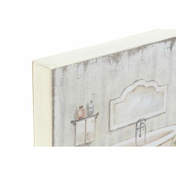 Pintura DKD Home Decor Banhos (2 Unidades) (20 x 3 x 20 cm)