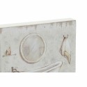 Pintura DKD Home Decor Banhos (2 Unidades) (20 x 3 x 20 cm)