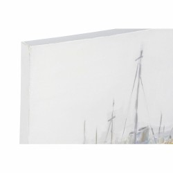 Painting DKD Home Decor Barco Mediterranean (120 x 3,8 x 90 cm)