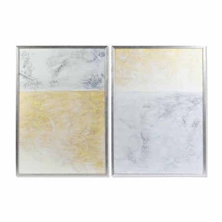 Painting DKD Home Decor Abstract 70 x 3 x 100 cm (2 Units) Painting DKD Home Decor Abstract 70 x 3 x 100 cm (2 Units)