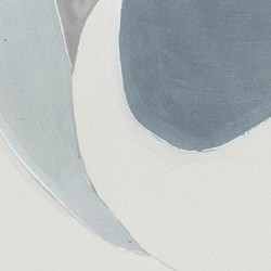 Pintura DKD Home Decor Moderno Círculos 80 x 3,7 x 100 cm (2 Unidades)