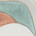 Pintura DKD Home Decor Moderno Círculos 80 x 3,7 x 100 cm (2 Unidades)