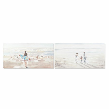 Bild DKD Home Decor Strand 120 x 3,7 x 60 cm (2 Stück) Bild DKD Home Decor Strand 120 x 3,7 x 60 cm (2 Stück)