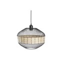Candeeiro de teto DKD Home Decor Preto Castanho 220 V 50 W (31 x 31 x 27 cm)