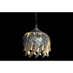 Suspension DKD Home Decor Gris 220 V 50 W (33 x 33 x 40 cm)