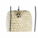 Lampadario DKD Home Decor 43 x 43 x 100 cm Nero Marrone Bambù 50 W