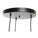 Lampadario DKD Home Decor 43 x 43 x 100 cm Nero Marrone Bambù 50 W