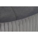 Poggiapiedi DKD Home Decor 80 x 80 x 38 cm Scandi Grigio Legno Velluto Grigio scuro Velvet