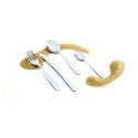 Conjunto de Garfos Quid Hotel Metal Aço inoxidável 15 cm 12 Unidades