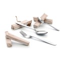Cucchiaio da Dolce Quid Hotel Metallo Acciaio inossidabile 11 cm 12 Unità