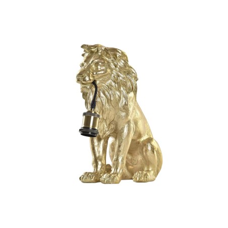 Lampe de bureau DKD Home Decor Doré Métal Résine 50 W 220 V 31,5 x 18 x 35,5 cm Lampe de bureau DKD Home Decor Doré Métal Résine 50 W 220 V 31,5 x 18 x 35,5 cm