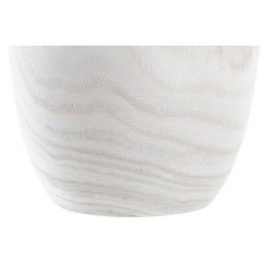 Vaso DKD Home Decor Marrone Naturale Quadrato Boho 15 x 15 x 20 cm